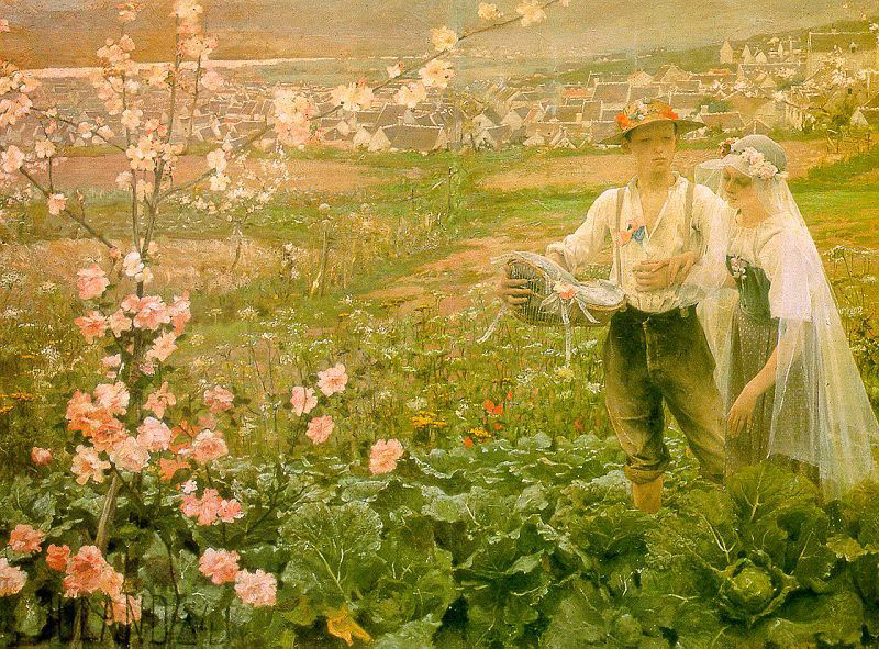 Marriage Innocent by Jean-Eugene Buland